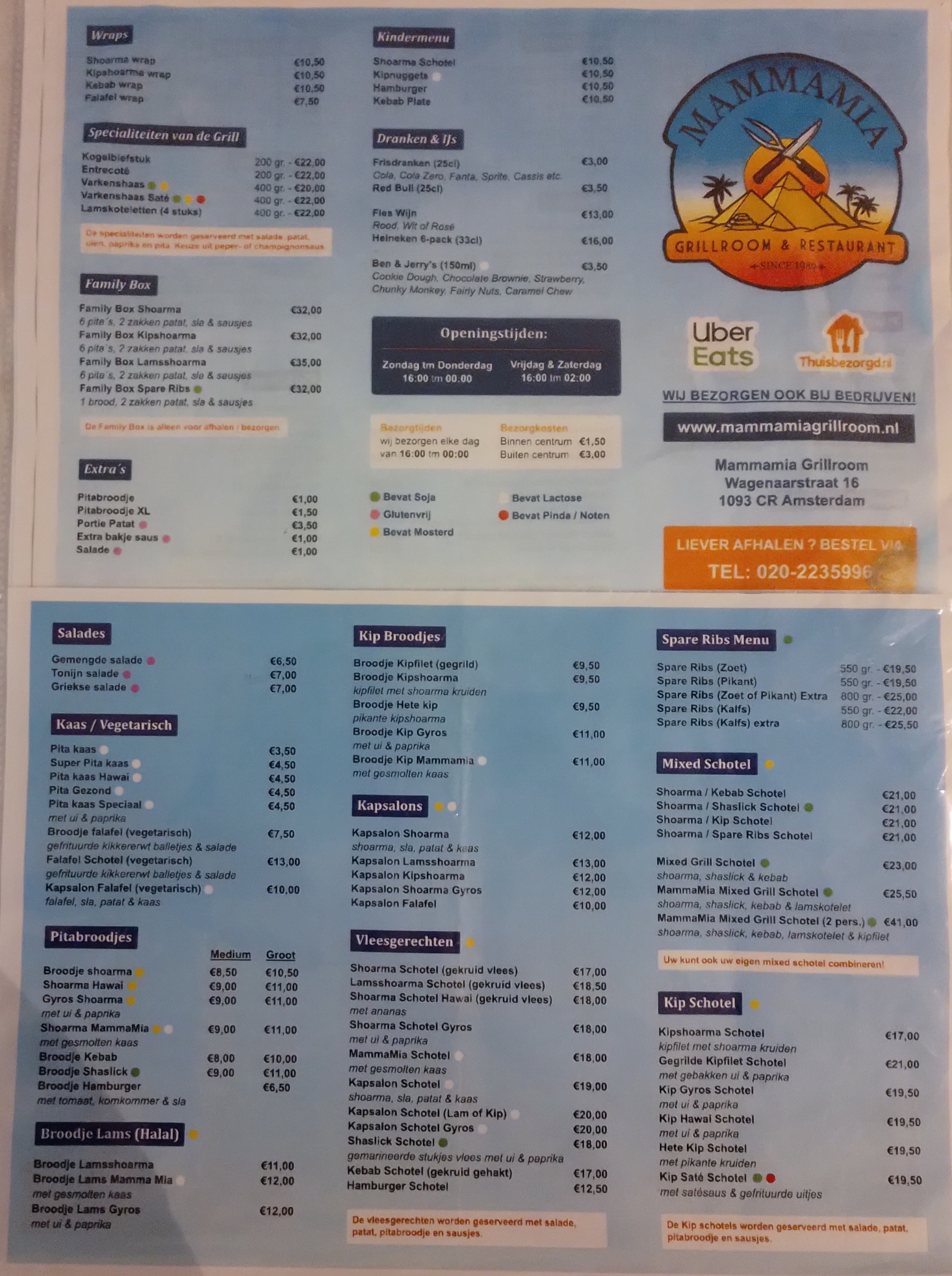 Chef bereidt shoarma